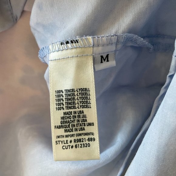 Anthropologie | Cloth and Stone Dip Tie Dyed Button Up Shirt - Size M - Picture 8 of 11